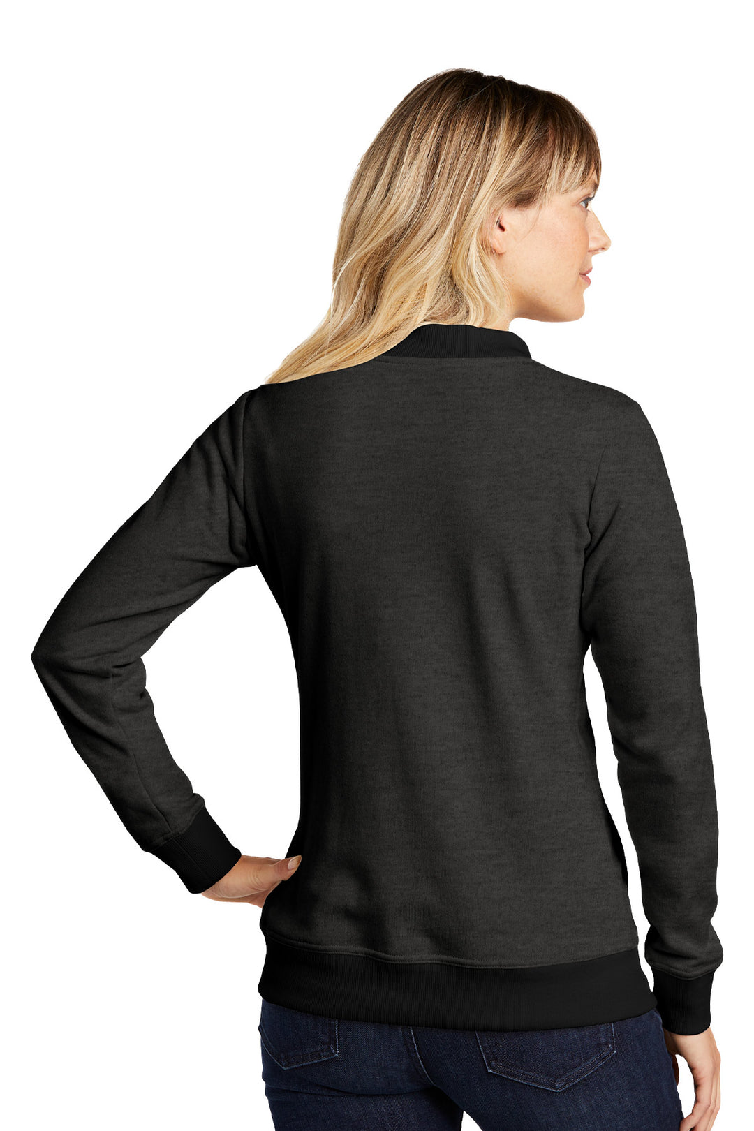 Ladies Lightweight French Terry Bomber