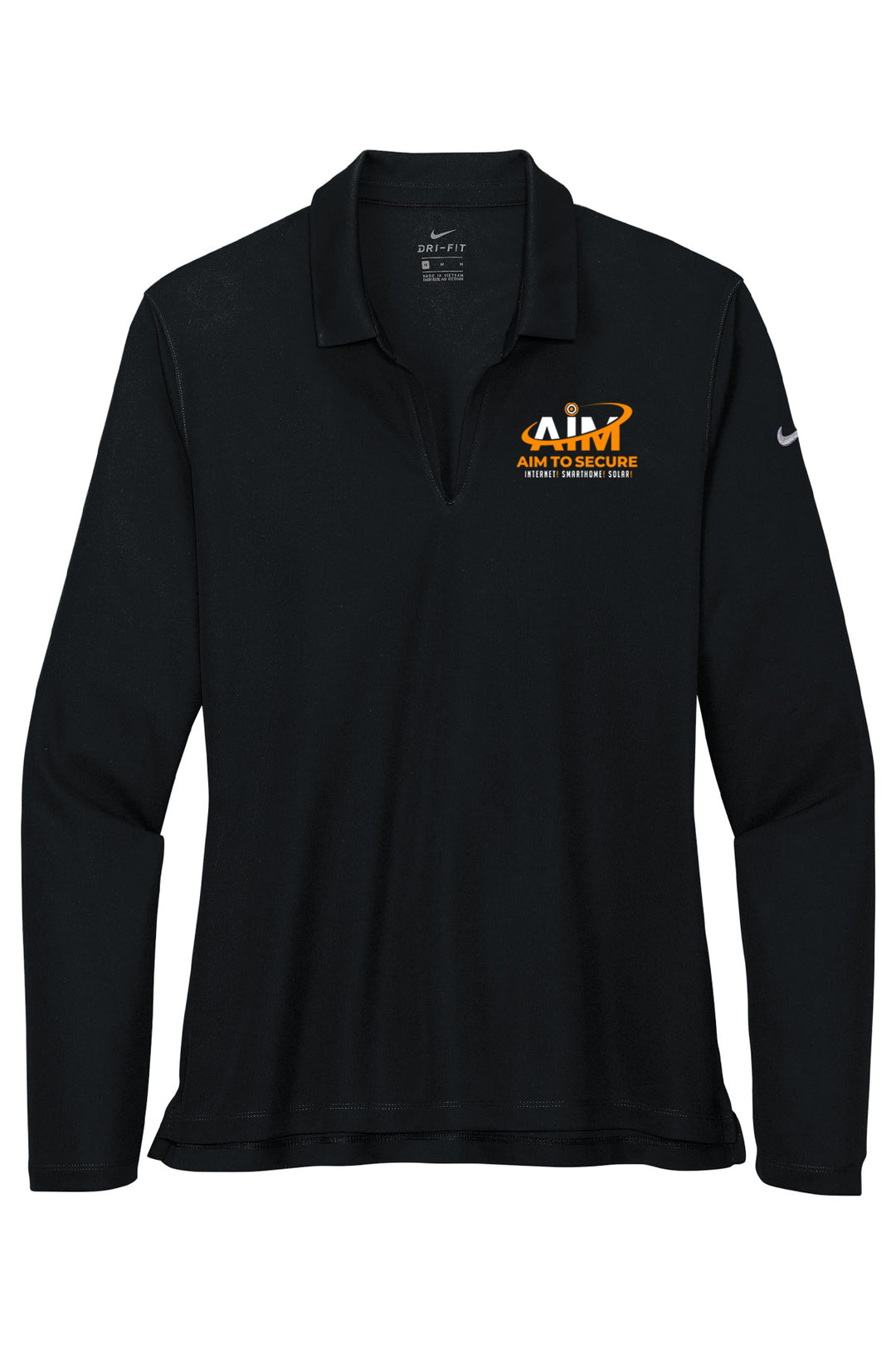 Ladies Dri-FIT Micro Pique 2.0 Long Sleeve Polo