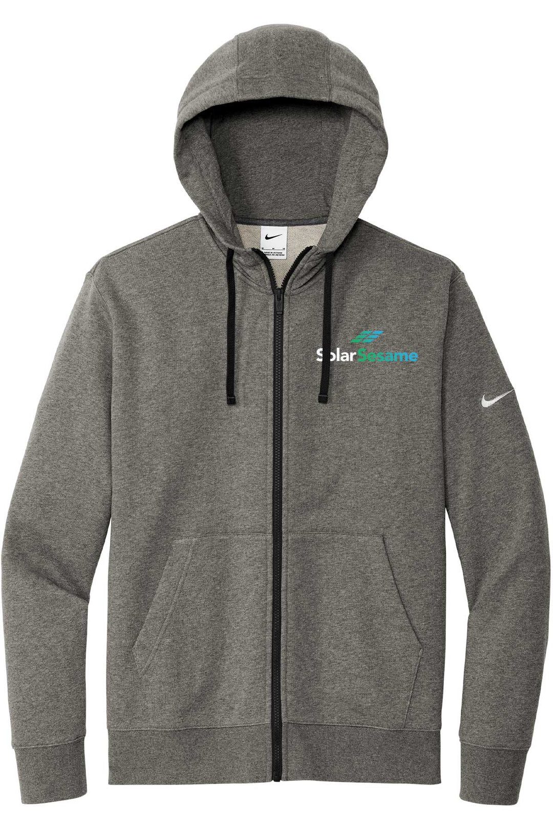 Club Fleece Sleeve Swoosh Full-Zip Hoodie