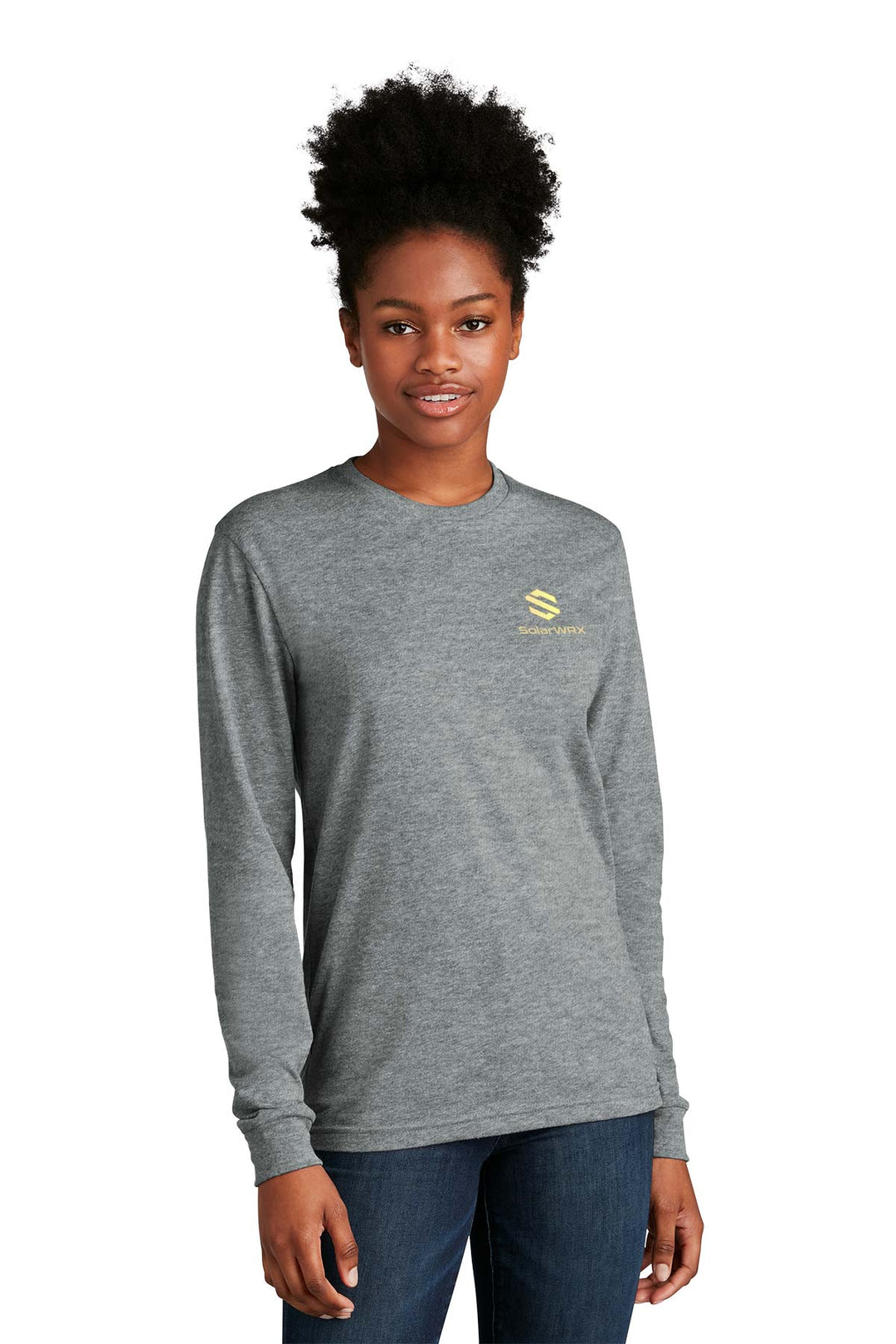 Unisex CVC Long Sleeve Tee