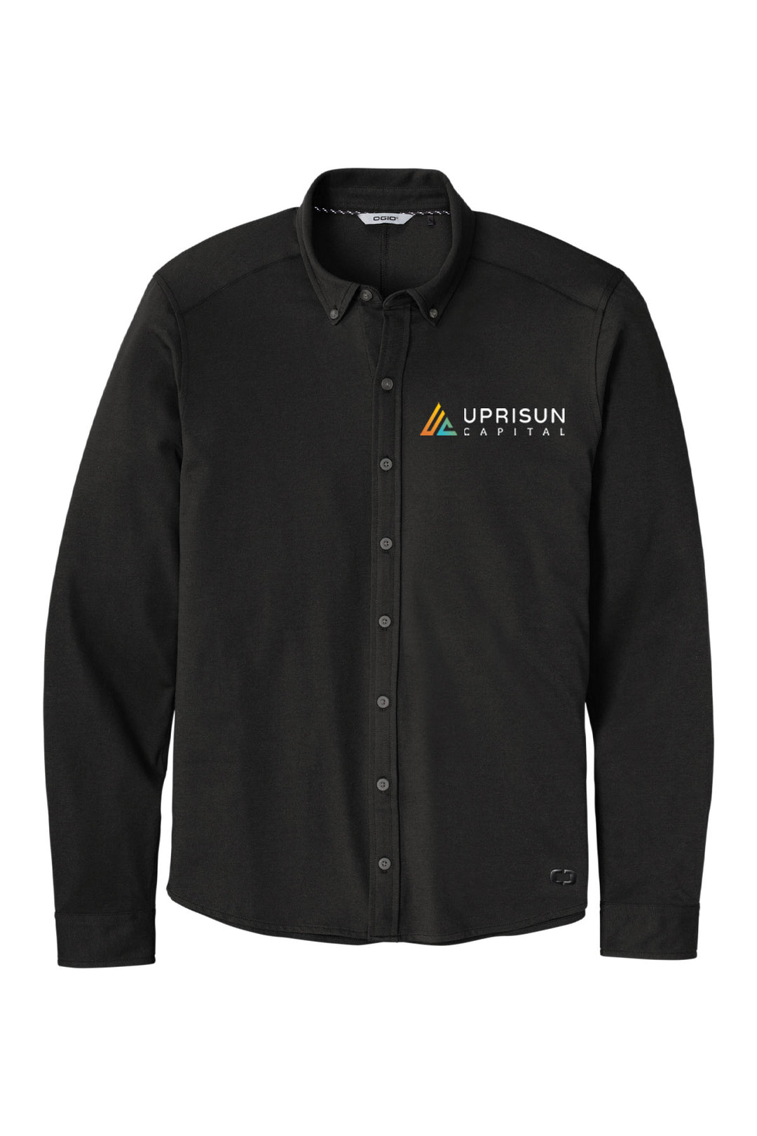 Code Stretch Long Sleeve Button-Up