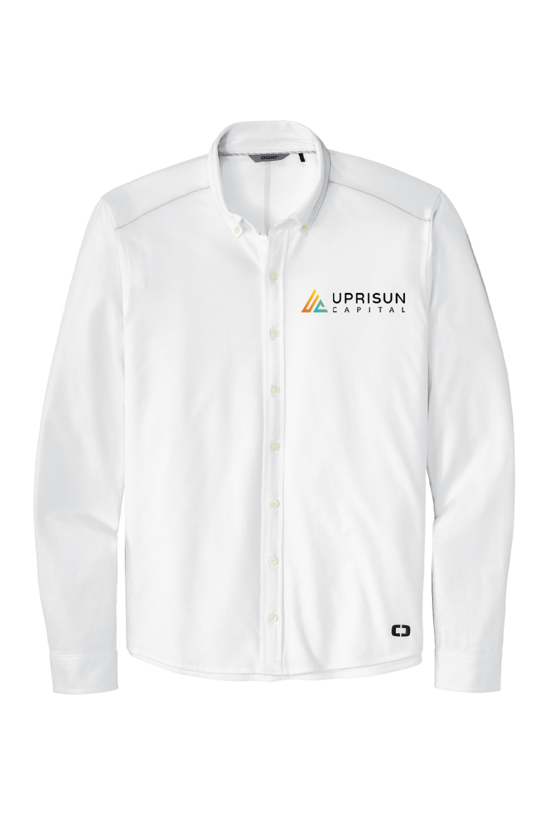 Code Stretch Long Sleeve Button-Up