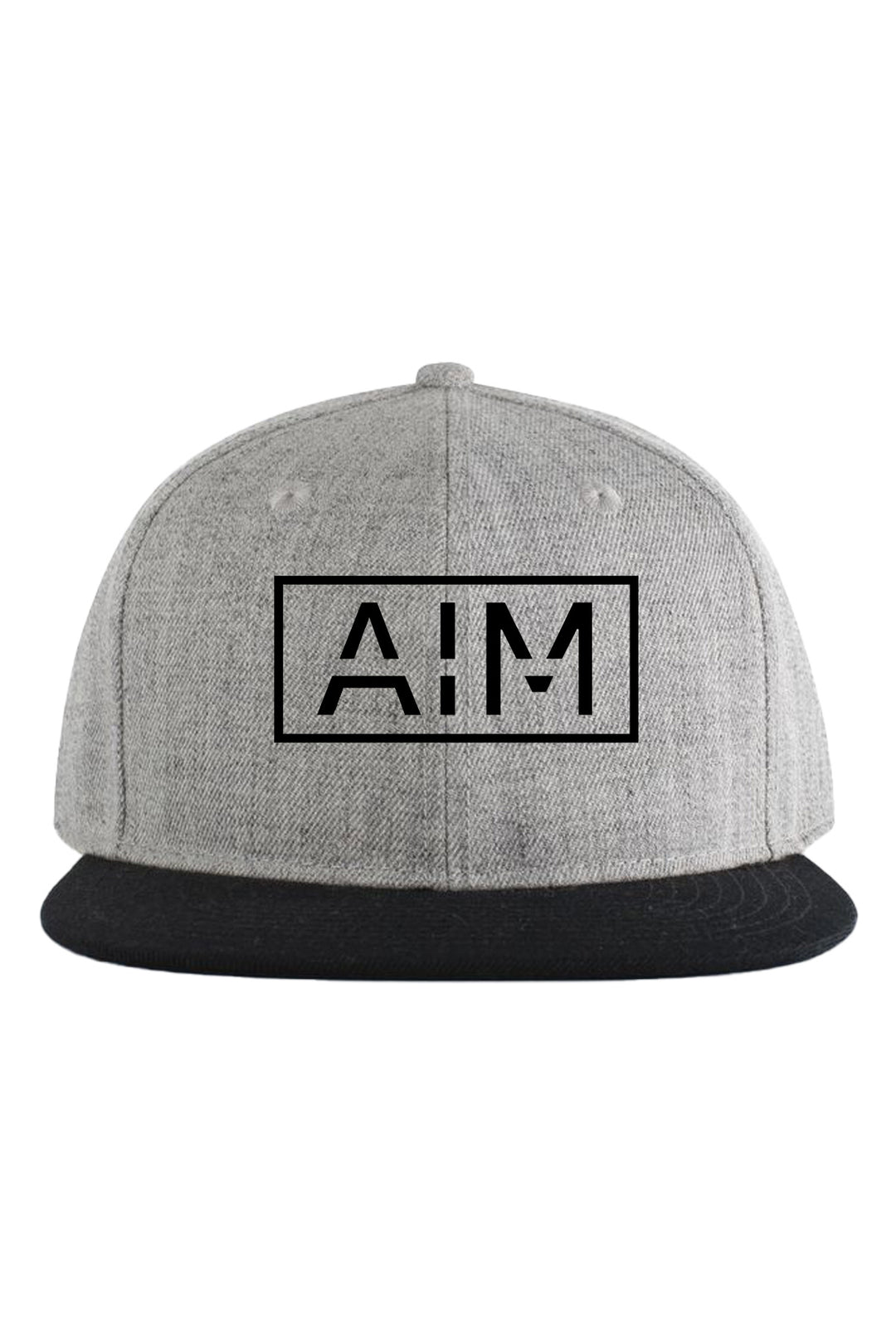 Wool Blend Heather Snapback Cap