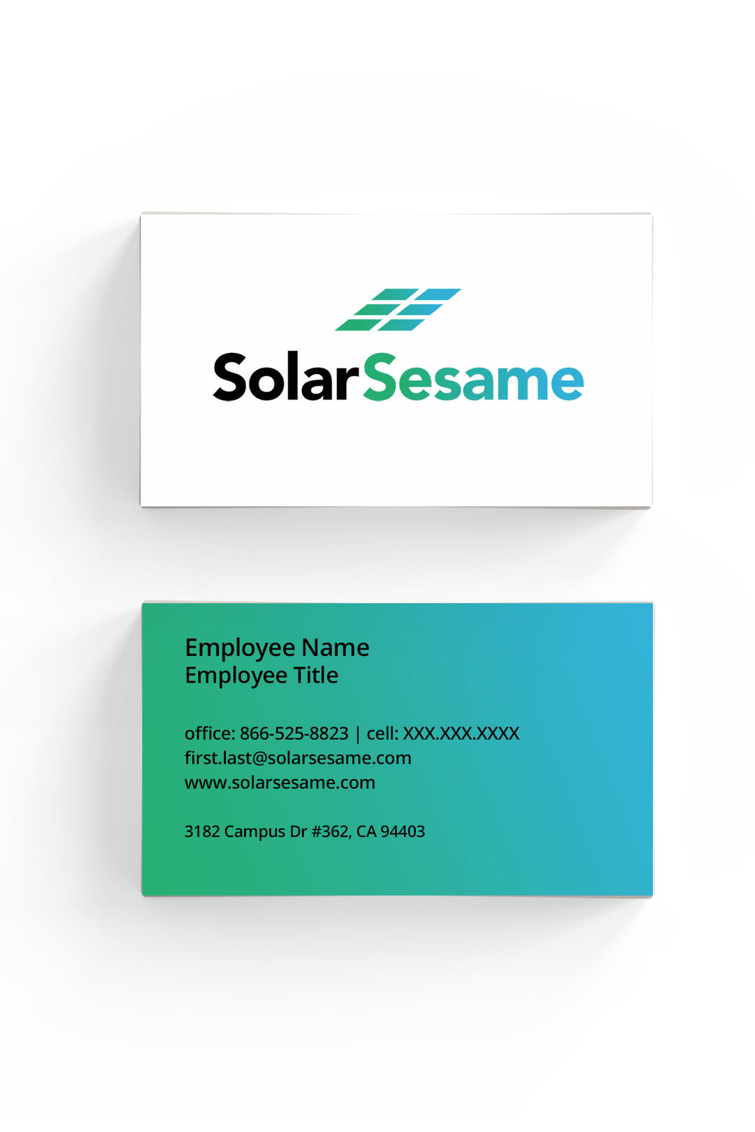 Solar Sesame Business Cards