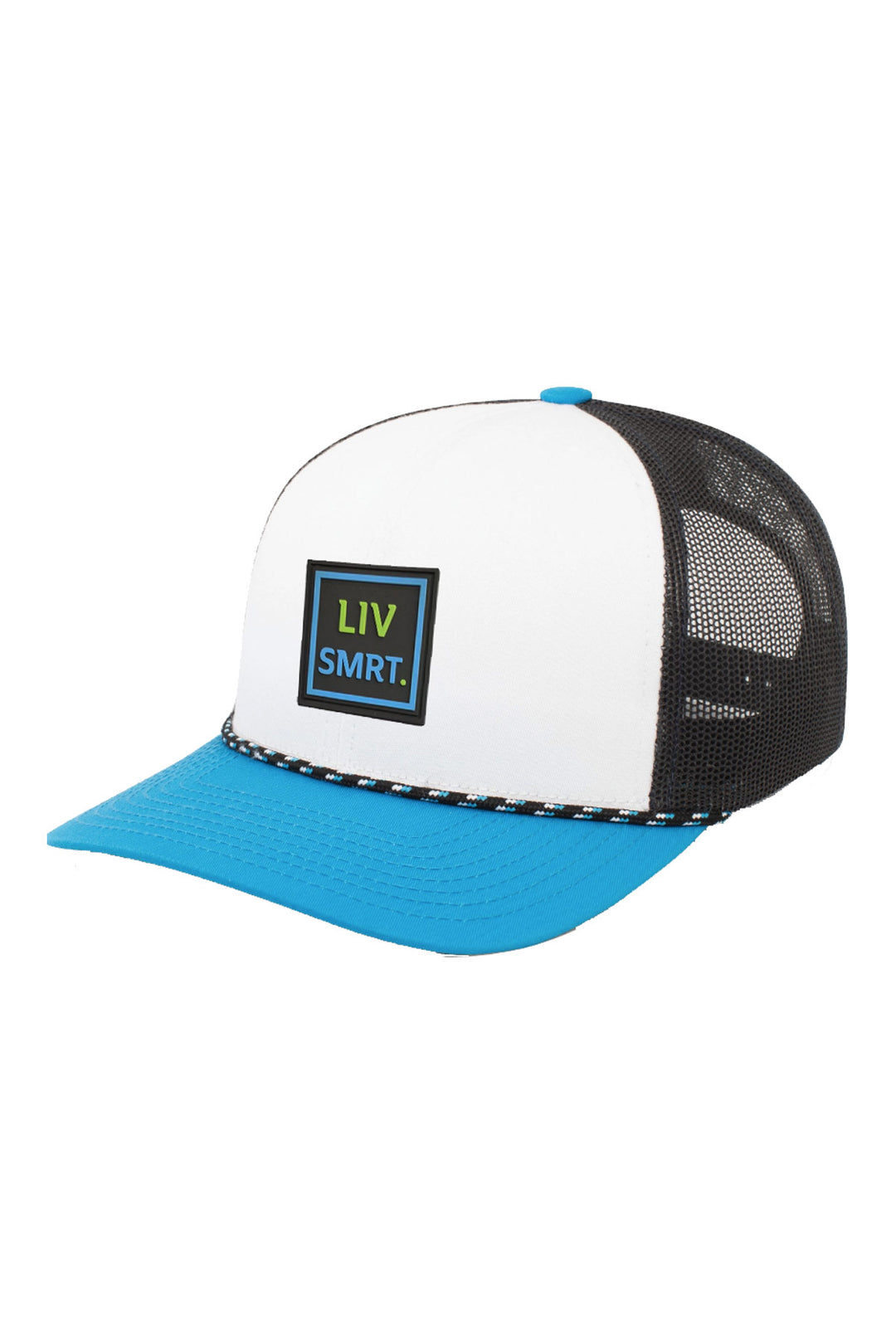 Trucker Snapback Braid Cap - Rubber Patch