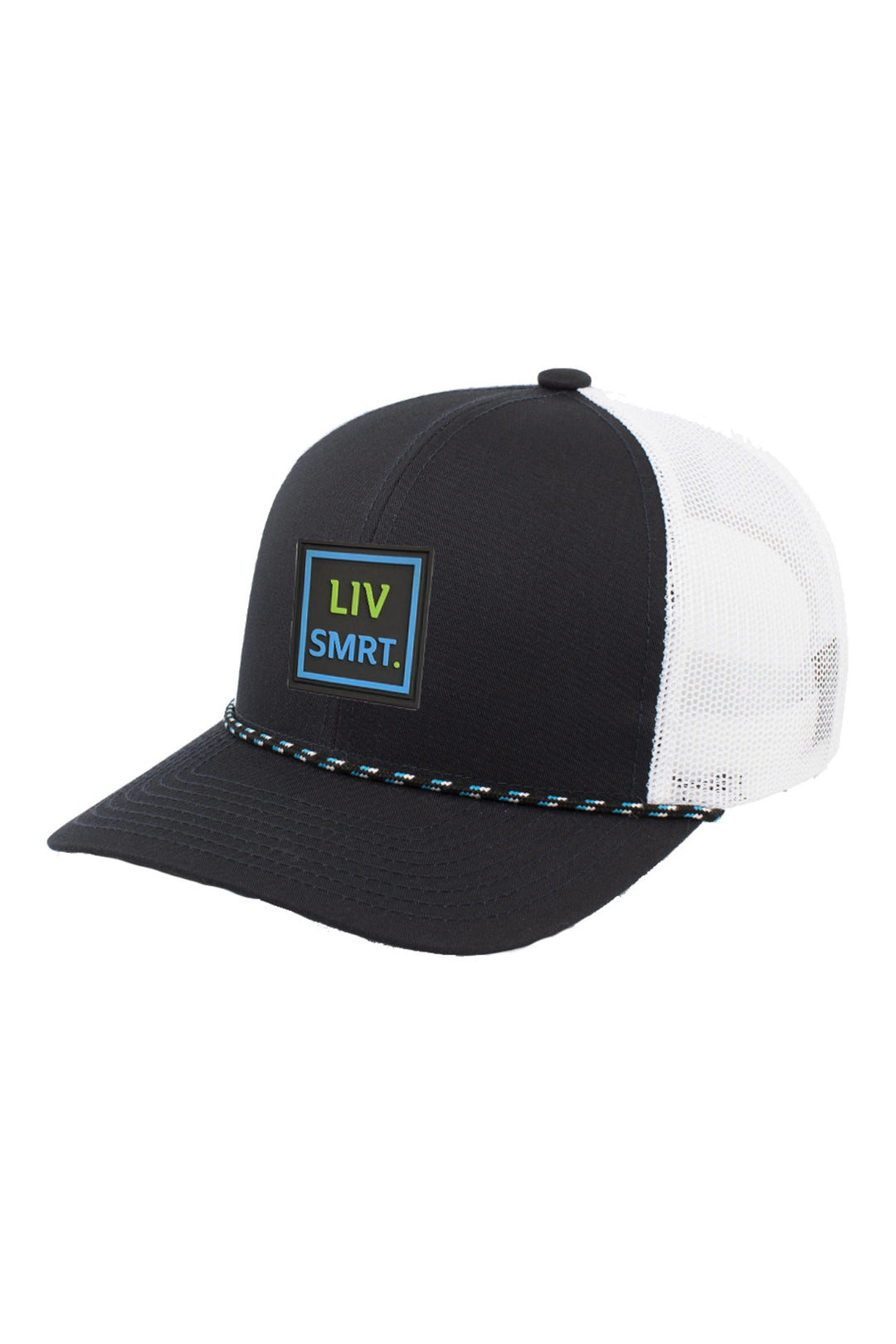 Trucker Snapback Braid Cap - Rubber Patch