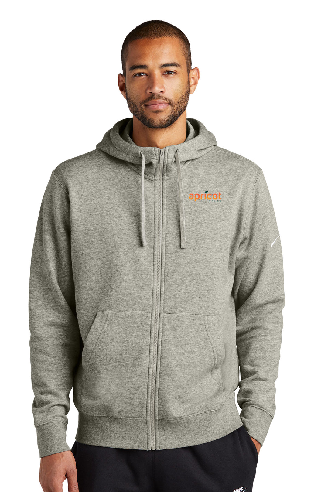 Club Fleece Sleeve Swoosh Full-Zip Hoodie