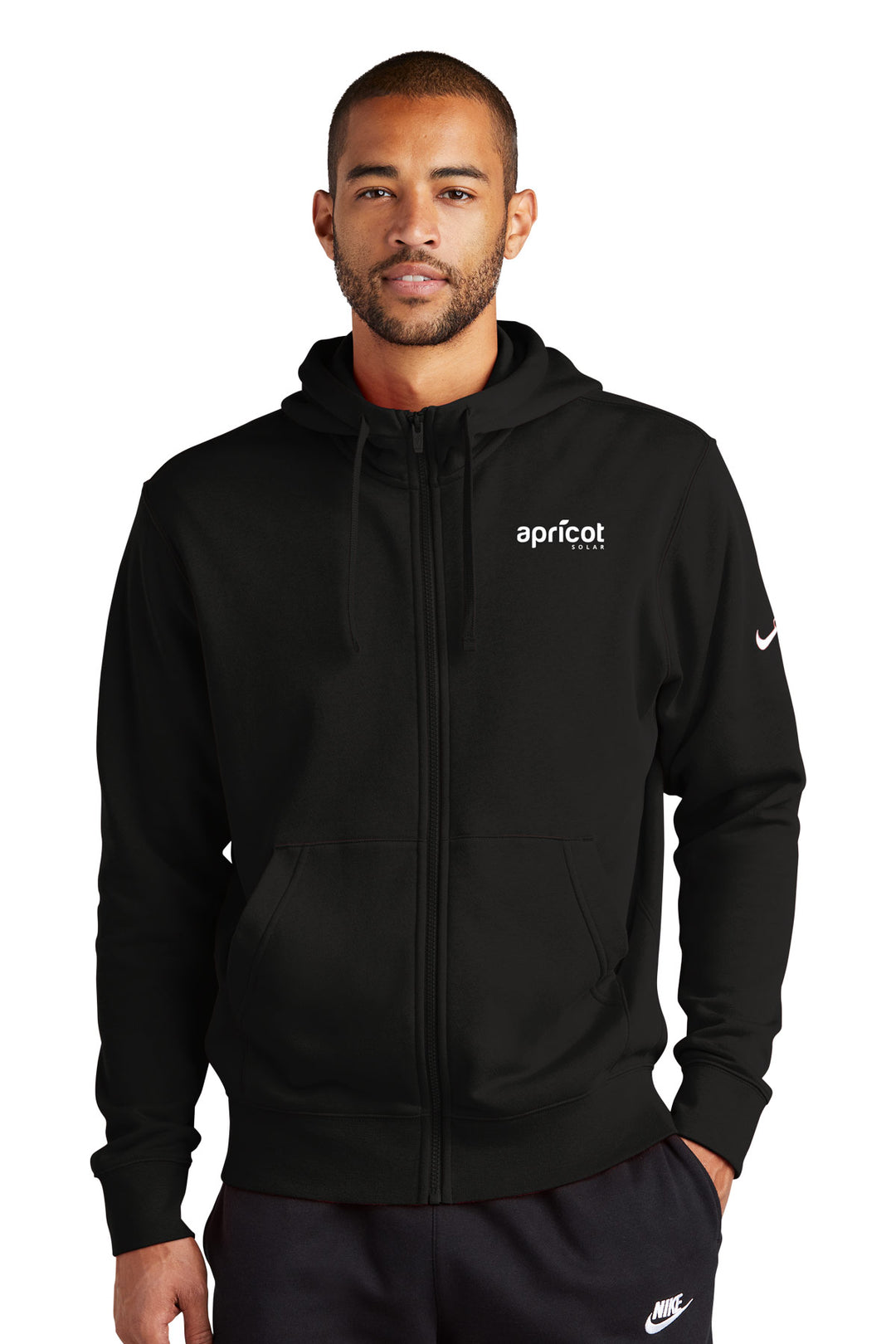 Club Fleece Sleeve Swoosh Full-Zip Hoodie