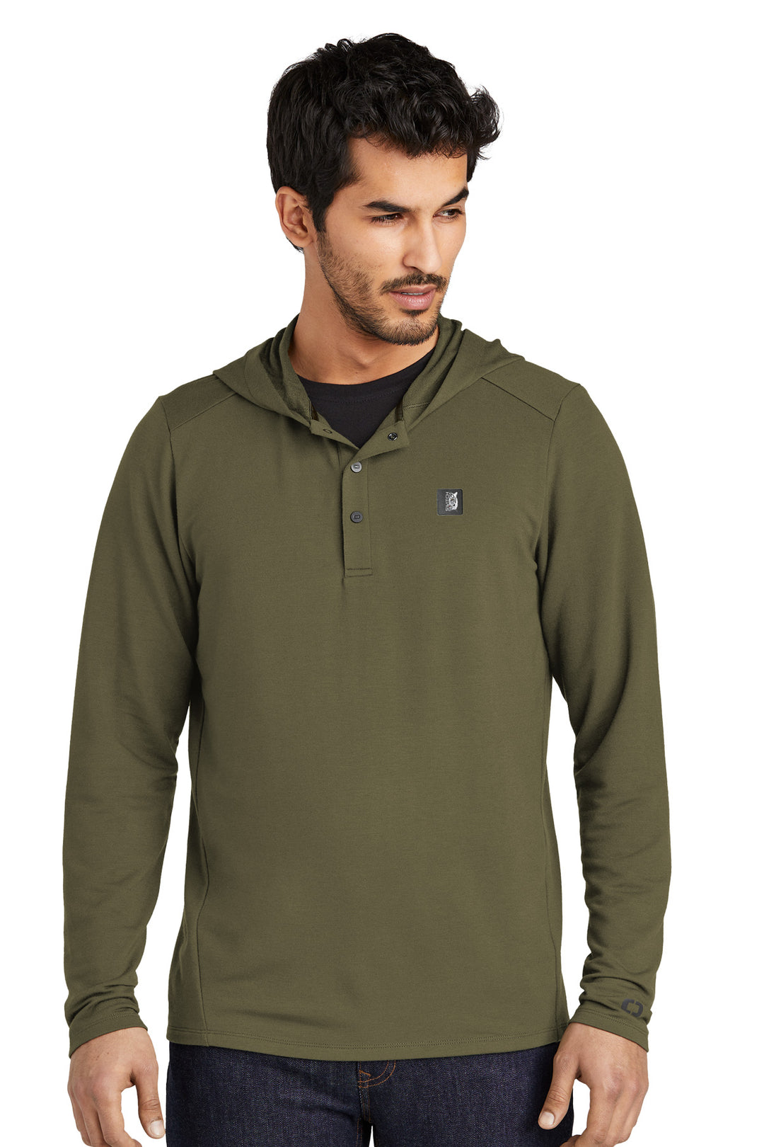Luuma Flex Hooded Henley